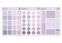 برچسب پالت رنگی میواستیکر کدCPC02 مجموعه سه برگی