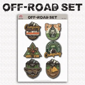 پک استیکر آفرود